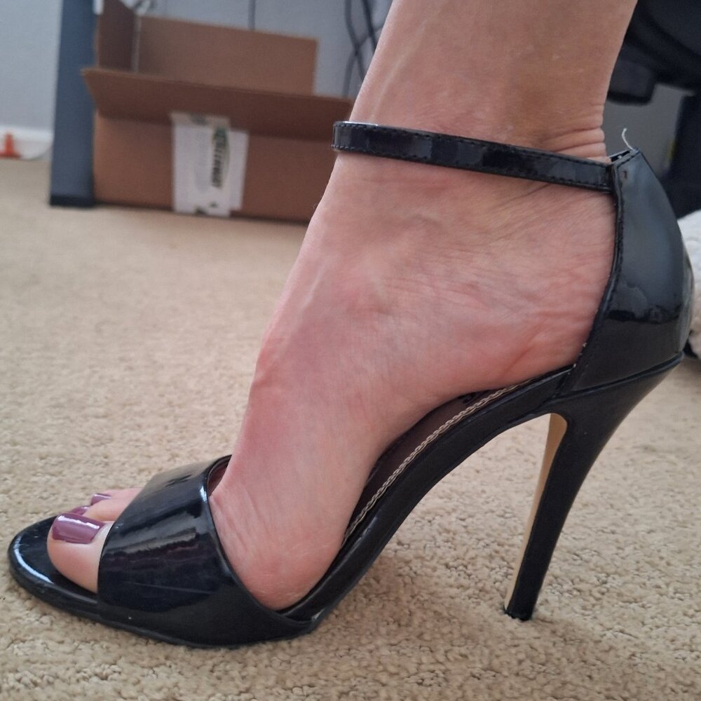 Black heels